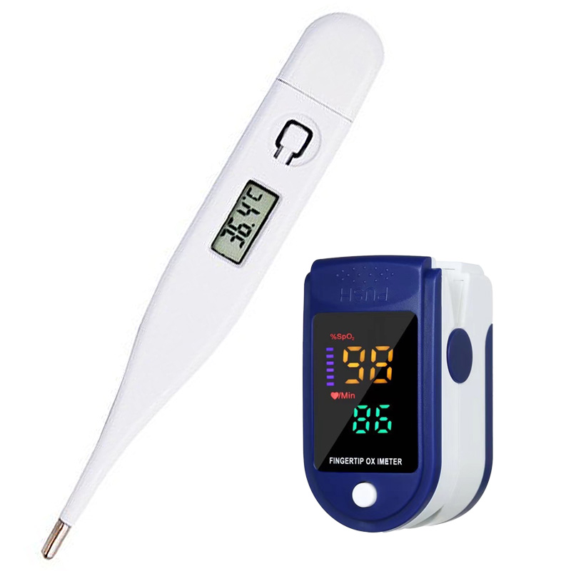 Pulse Oximeter - Ev Termometresi Bebek Yetişkin Tıbbi Kulak