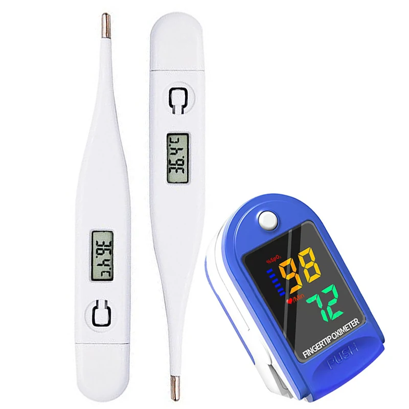 Pulse Oximeter - Bebek termometreler Pulse oksimetre parmak dijital