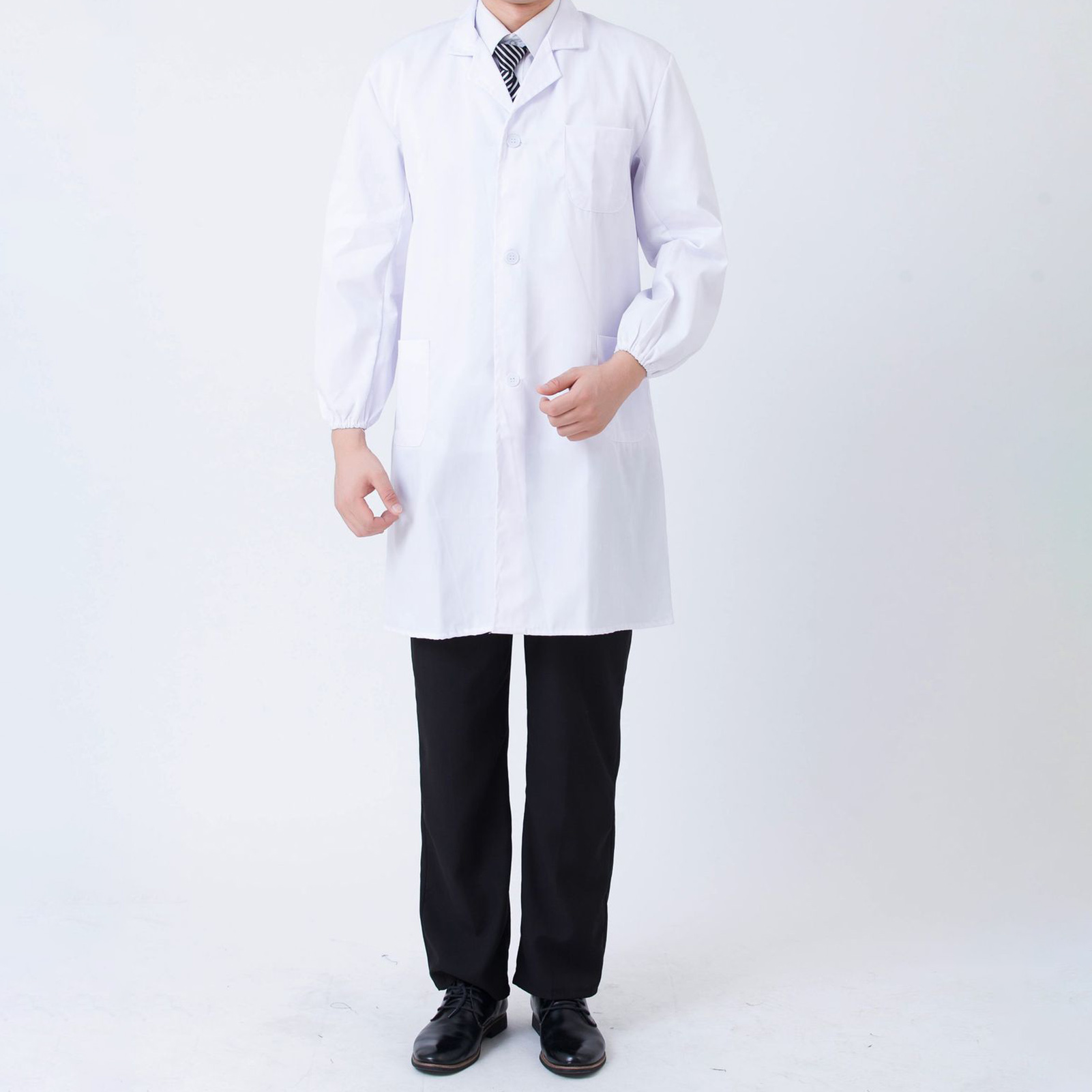 Medical Lab Coat - Hastane Bilim Adamı Okulu için Elastik