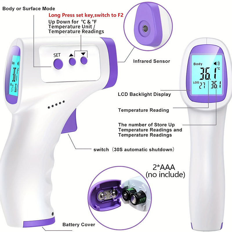 Temassız Kızılötesi Alın Termo - Pulse Oximeter incelemesi ve fiyatı