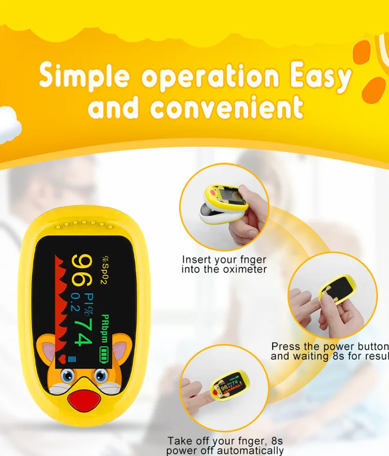 USB Oksimetre Parmak Tıbbi Kız - Pulse Oximeter incelemesi ve fiyatı