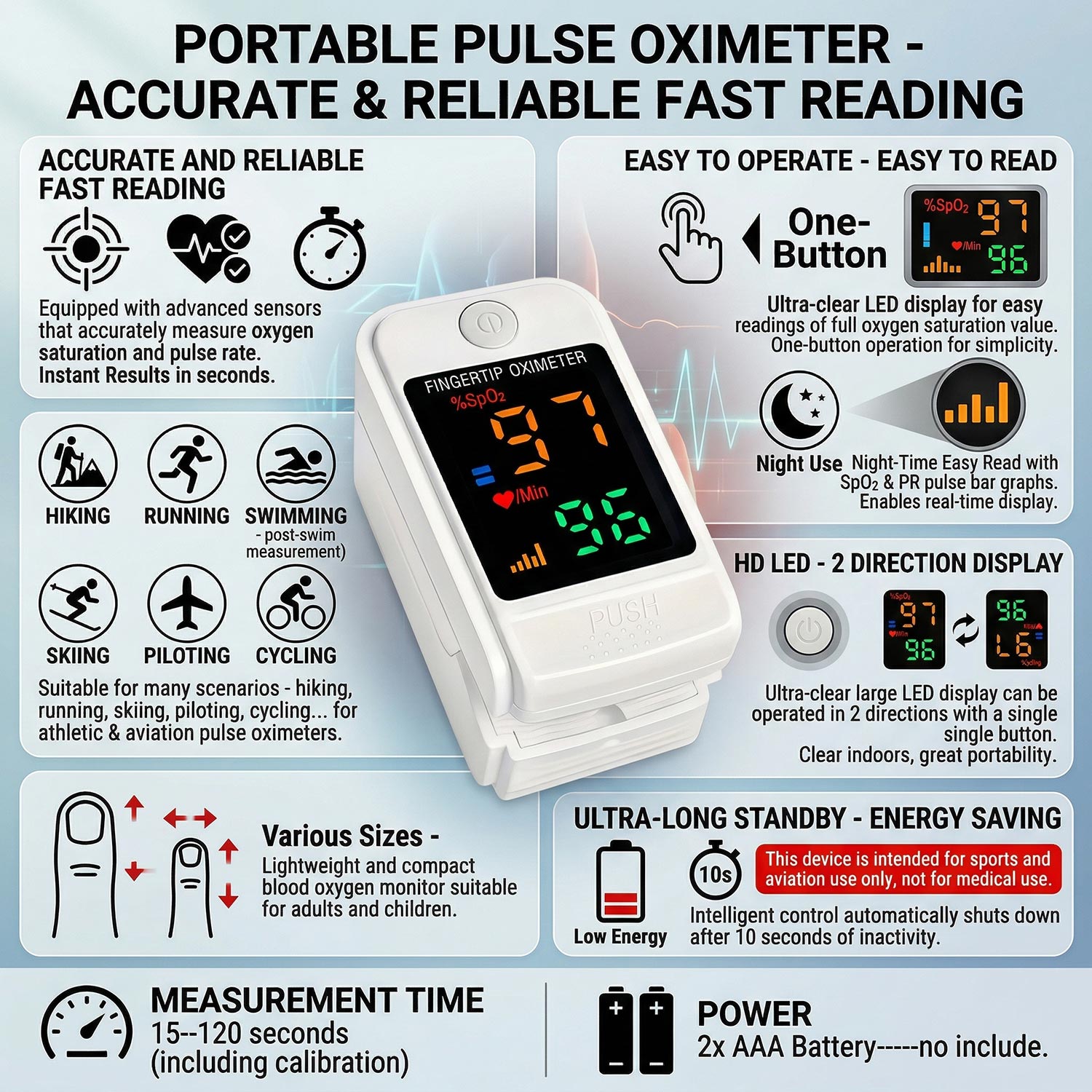 2'si 1 Arada Ev Tipi Kızılötes - Pulse Oximeter incelemesi ve fiyatı