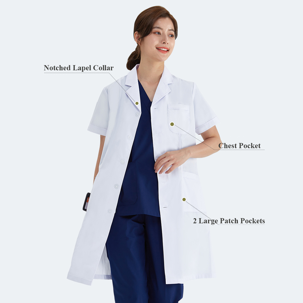 Unisex beyaz ceket laboratuvar - Medical Lab Coat incelemesi ve fiyatı